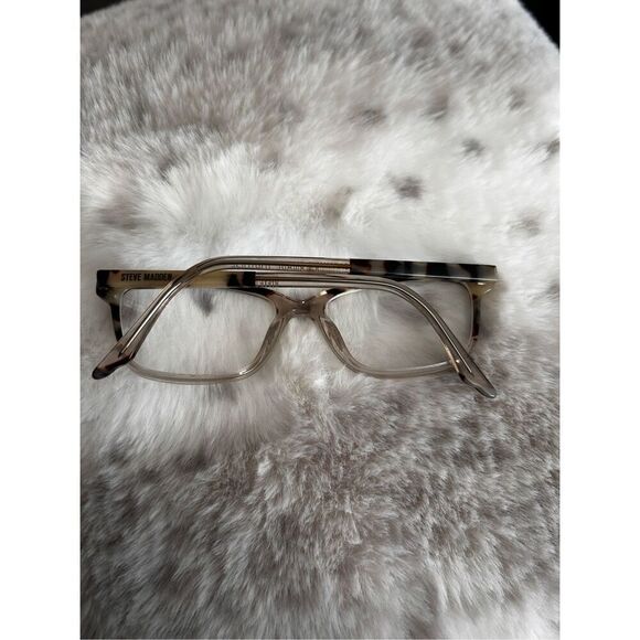 Steve Madden Carmmen Eyeglasses Frame Women\'s Smoke Tortoise Full Rim 5416 mm